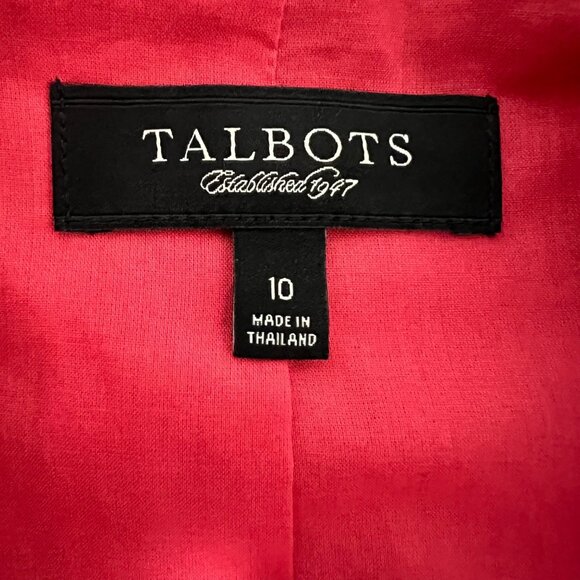 Talbots Red Blazer - Picture 9 of 11